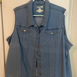 Denim vest